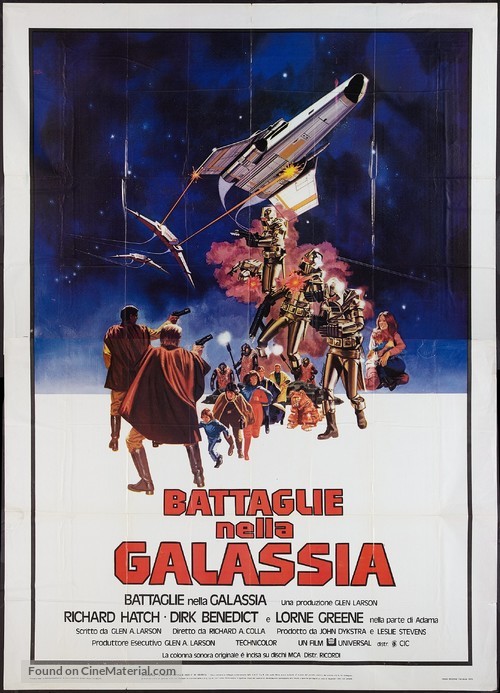 Battlestar Galactica - Italian Movie Poster