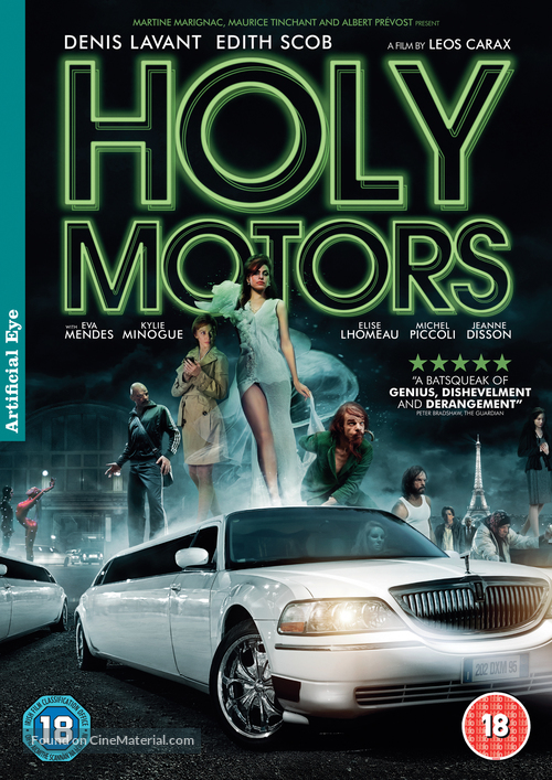 Holy Motors - British DVD movie cover