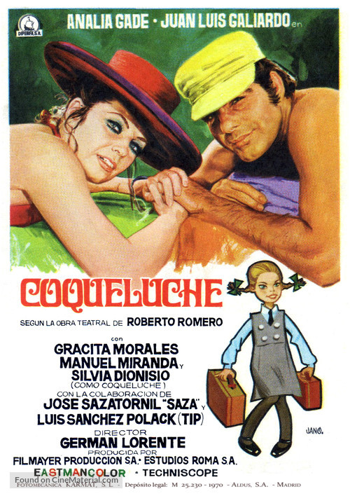 Coqueluche - Spanish Movie Poster