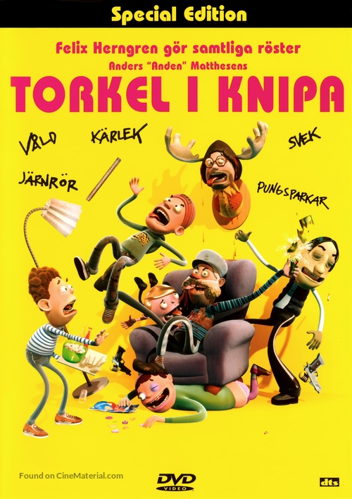 Terkel In Trouble - Swedish DVD movie cover