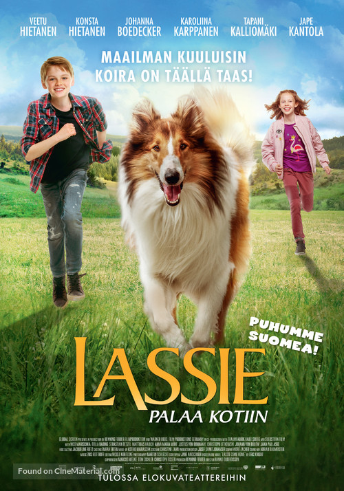 Lassie - Eine abenteuerliche Reise - Finnish Movie Poster