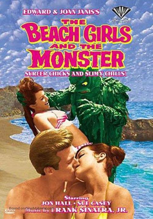 The Beach Girls and the Monster - DVD movie cover