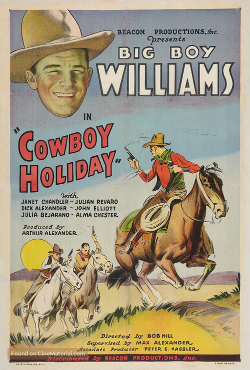 Cowboy Holiday - Movie Poster