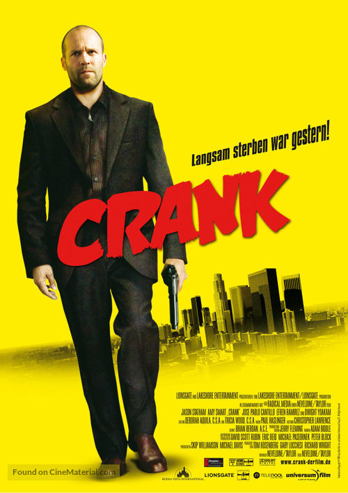 Crank - German Movie Poster