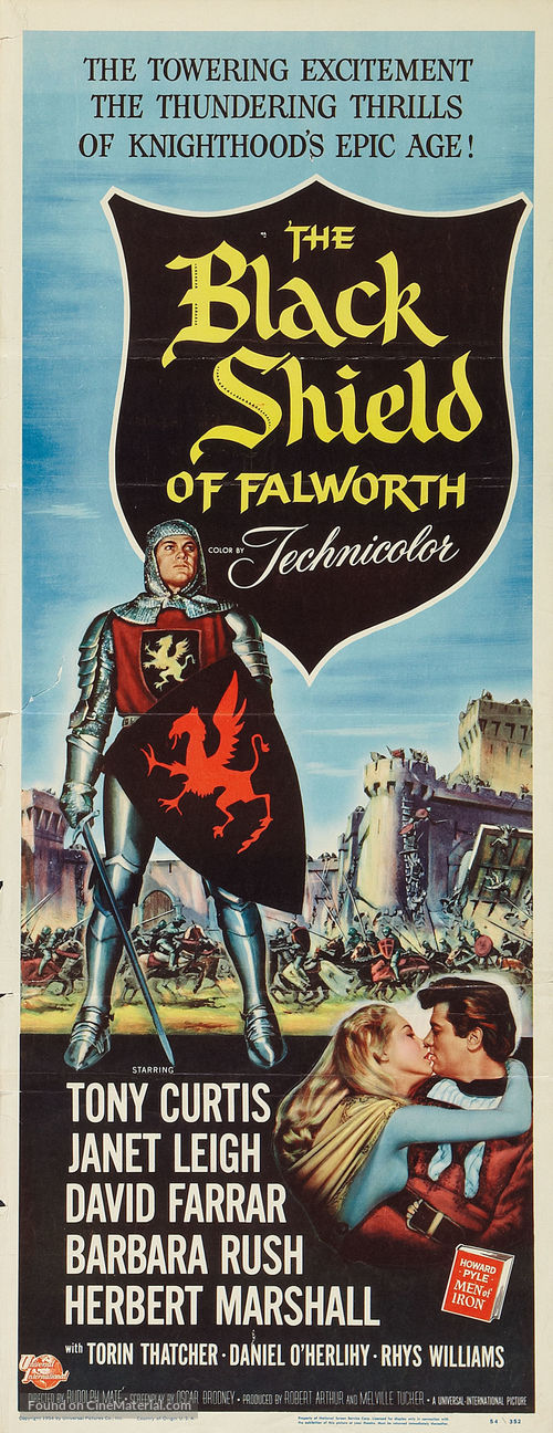 The Black Shield of Falworth - Movie Poster
