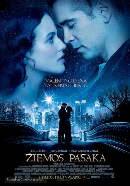 Winter&#039;s Tale - Lithuanian Movie Poster