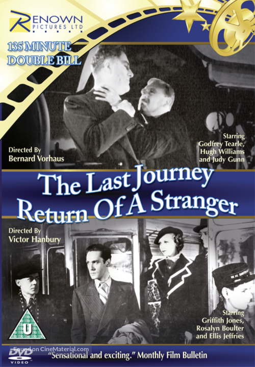 The Last Journey - British DVD movie cover