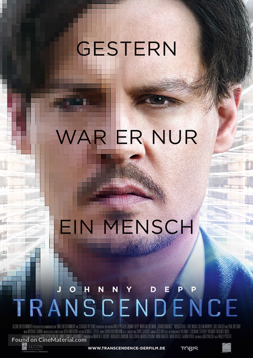Transcendence - German Movie Poster