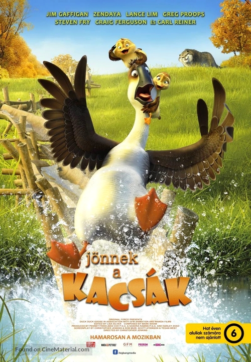 Duck Duck Goose - Hungarian Movie Poster