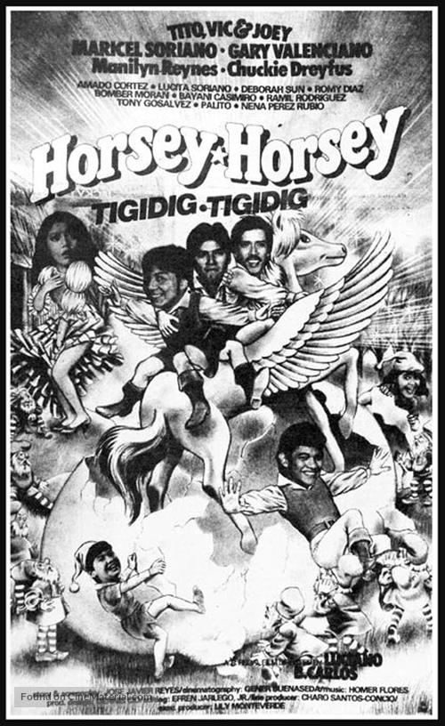 Horsey-horsey: Tigidig-tigidig - Philippine Movie Poster