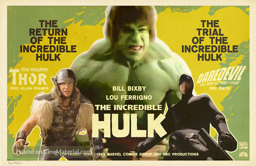 The Incredible Hulk Returns - Movie Poster