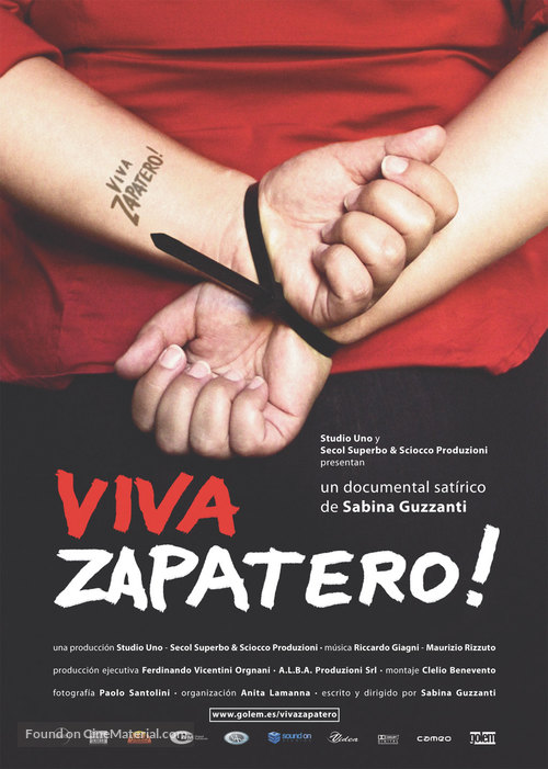 Viva Zapatero! - Spanish Movie Poster