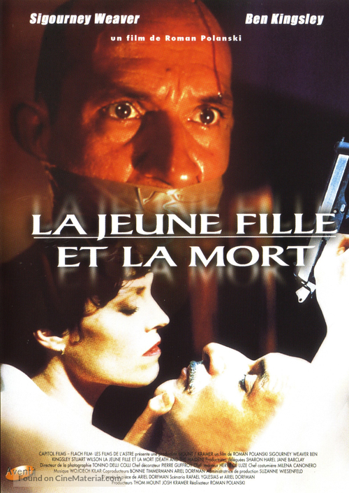 Death and the Maiden - French Movie Cover