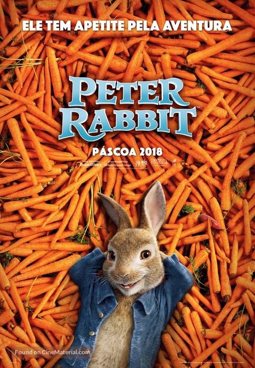 Peter Rabbit - Portuguese Movie Poster