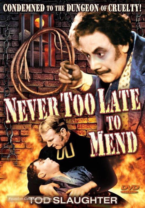 It&#039;s Never Too Late to Mend - DVD movie cover