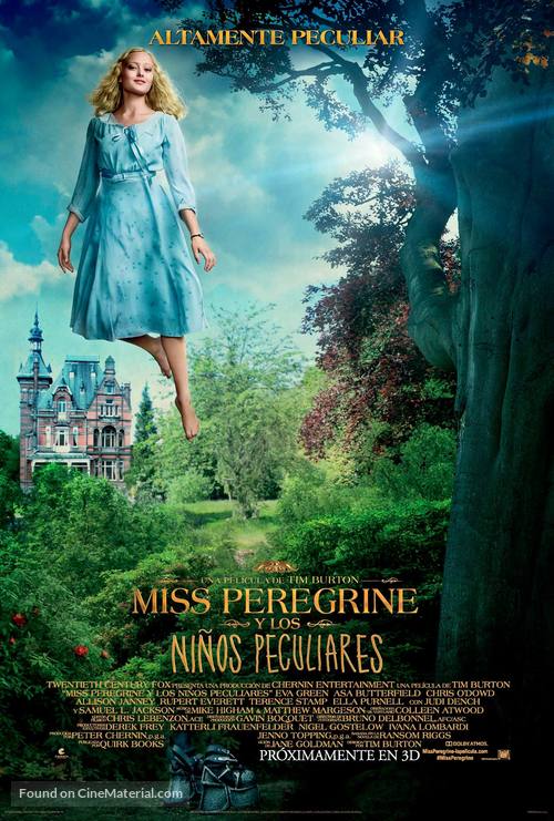 Miss Peregrine&#039;s Home for Peculiar Children - Mexican Movie Poster