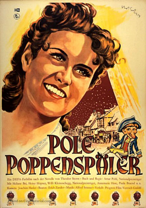Pole Poppensp&auml;ler - German Movie Poster