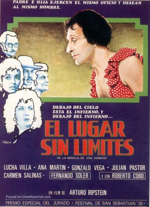 El lugar sin l&iacute;mites - Spanish Movie Poster