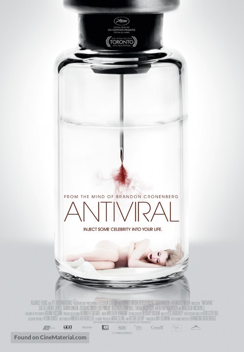 Antiviral - Canadian Movie Poster