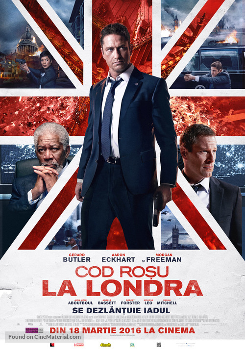 London Has Fallen - Romanian Movie Poster