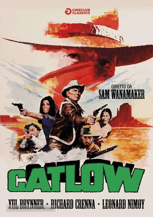 Catlow - Italian DVD movie cover