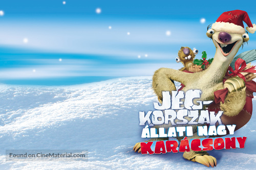 Ice Age: A Mammoth Christmas - Hungarian Movie Poster