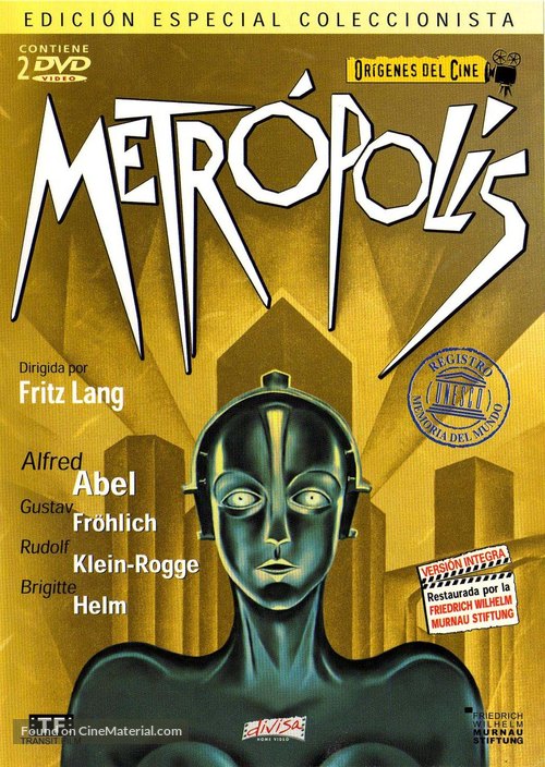 Metropolis - Spanish Movie Cover