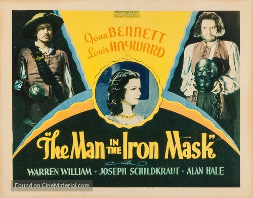 The Man in the Iron Mask - Movie Poster