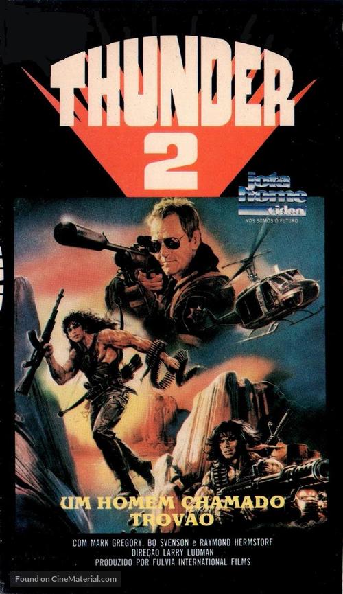 Thunder II - Brazilian VHS movie cover