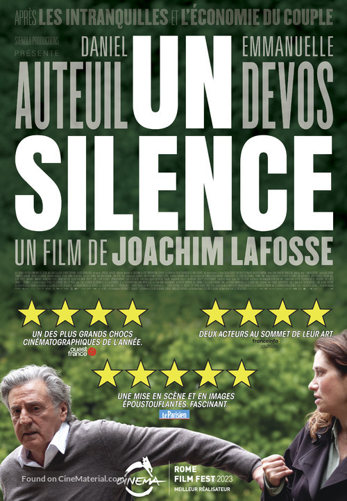 Un silence - Canadian Movie Poster