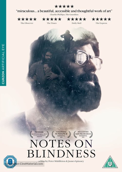 Notes on Blindness - British DVD movie cover