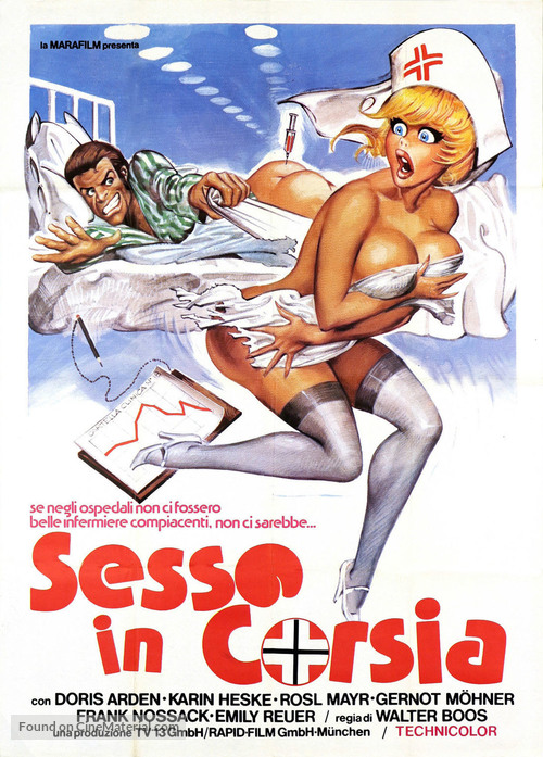 Krankenschwestern-Report - Italian Movie Poster
