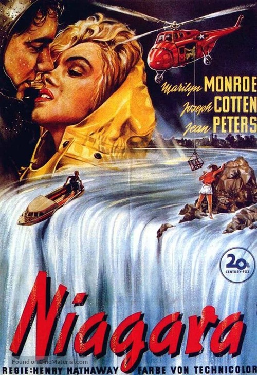 Niagara - German Movie Poster