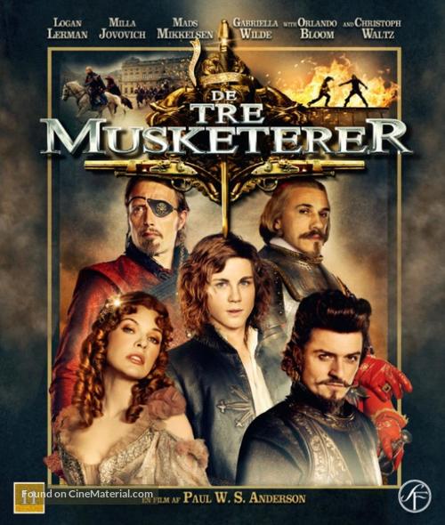 The Three Musketeers - Danish Blu-Ray movie cover