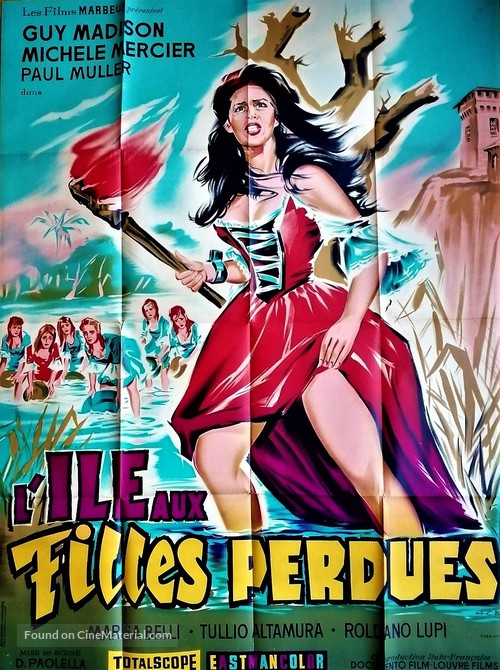 Women of Devil&#039;s Island - French Movie Poster