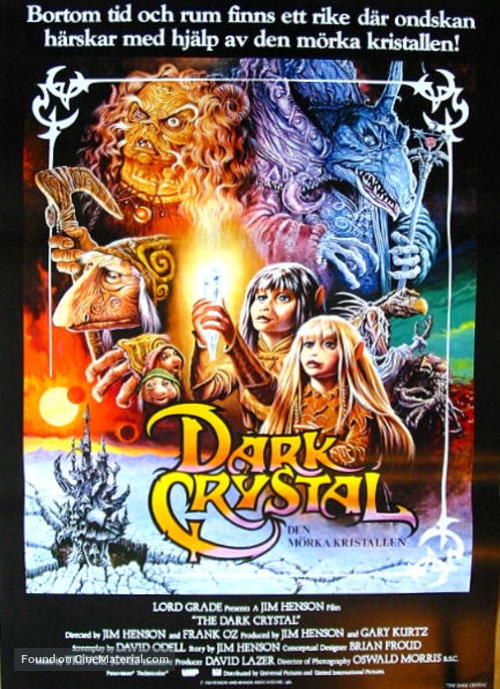 The Dark Crystal - Swedish Movie Poster