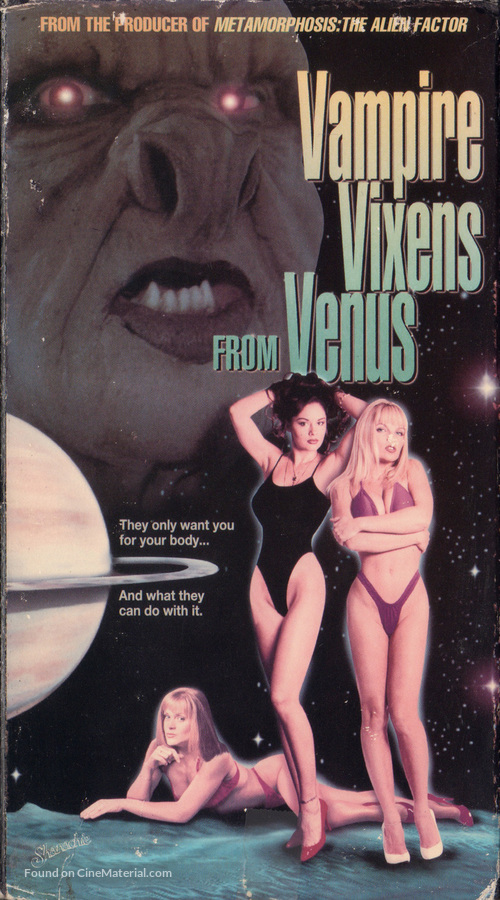 Vampire Vixens from Venus - VHS movie cover