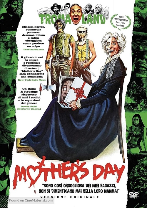 Mother&#039;s Day - Italian DVD movie cover