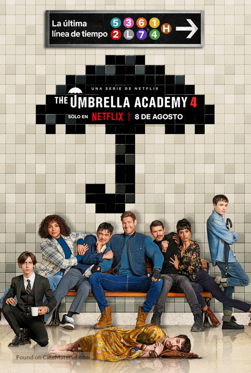 &quot;The Umbrella Academy&quot; - Mexican Movie Poster