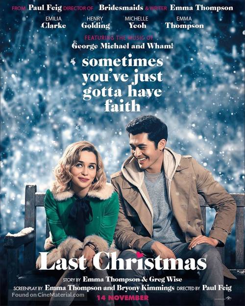 Last Christmas - Danish Movie Poster