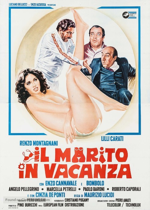 Il marito in vacanza - Italian Movie Poster