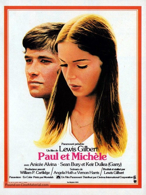 Paul and Michelle - French Movie Poster