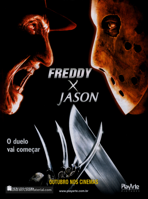 Freddy vs. Jason - Brazilian Movie Poster
