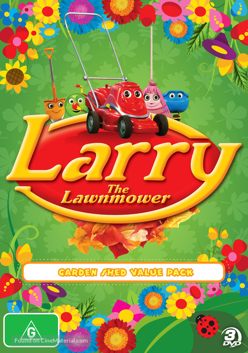 &quot;Larry the Lawnmower&quot; - Australian DVD movie cover