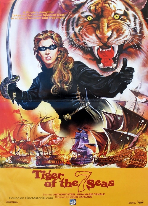 La tigre dei sette mari - Movie Poster