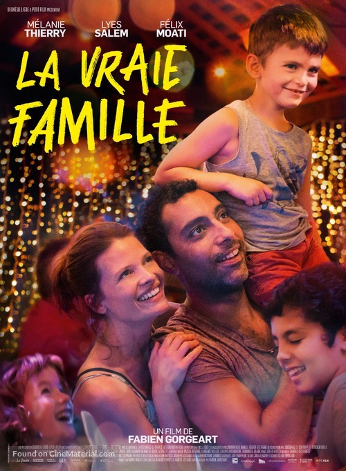 La vraie famille - French Movie Poster