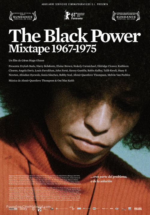 The Black Power Mixtape 1967-1975 - Spanish Movie Poster