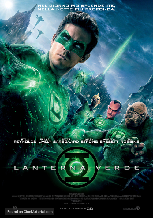 Green Lantern - Italian Movie Poster