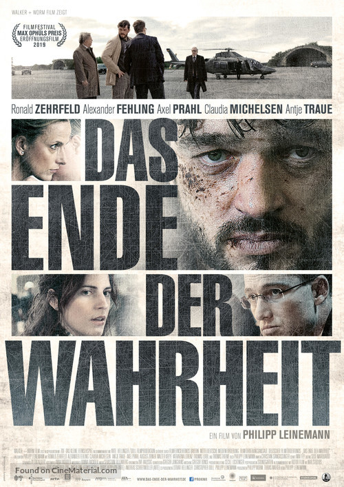 Das Ende der Wahrheit - German Movie Poster