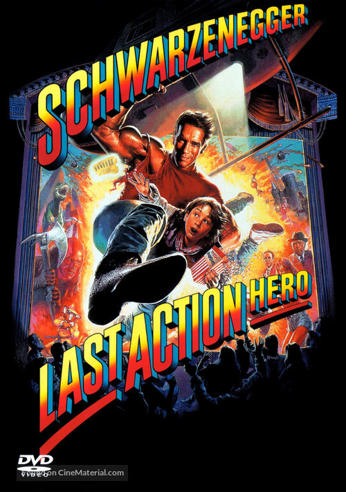 Last Action Hero - DVD movie cover
